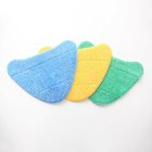 Yellow Green Chemical Free Washable Microfiber Mop Pad
