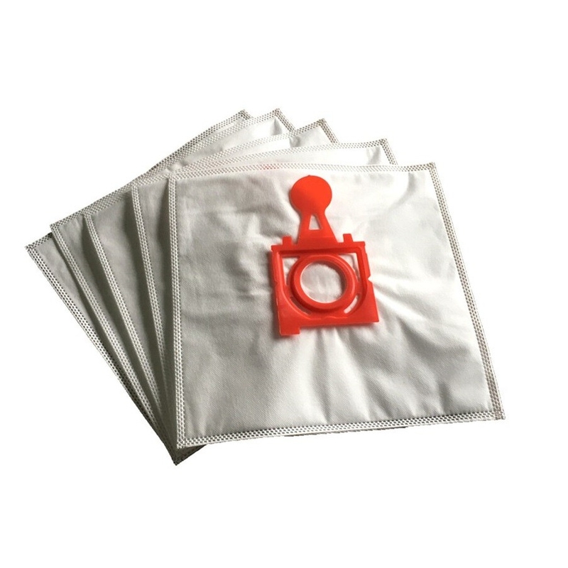 Nonwoven Red Collar Dust Filter Bags Replacement For Zelmer ZVCA300B 49.4200