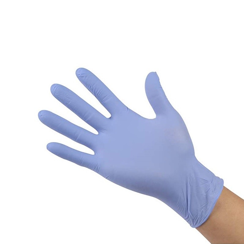 S M L XL Disposable Powder Free Nitrile Gloves Non Sterile