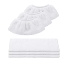 Universal White 13.5 Inch Length Steam Mop Washable Pads