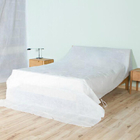 White 19.7x27.6 Inch Nonwoven Disposable Waterproof Bed Sheets