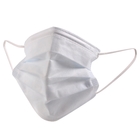 Blue White 3ply 25g Nonwoven Disposable Earloop Face Mask