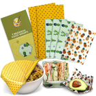 Reusable Food Grade Eco Friendly Beeswax Food Wrap
