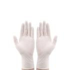 Blue White Disposable Nitrile Examination Gloves Multi Size For Food Handling