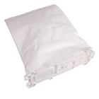 Non-woven fabric dust white bag plastic card bored air filter dust bag for vacuum cleaner Vorwerk Kobold VK 135 136