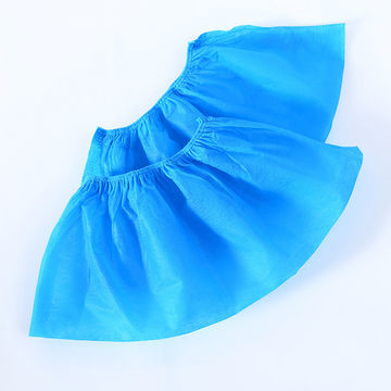 Non Toxic 40*15CM Disposable Polypropylene Non Woven Shoe Covers